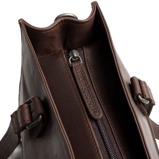 The Chesterfield Brand Kožená shopper kabelka Ellsworth  C38.022801 hnědá zip