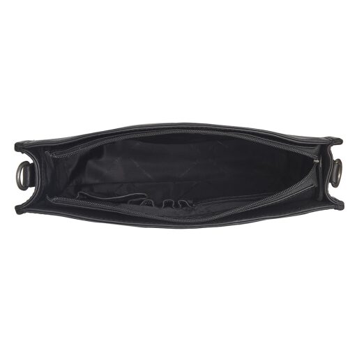 The Chesterfield Brand Kožená shopper kabelka Estella C38.021800 černá otevřená