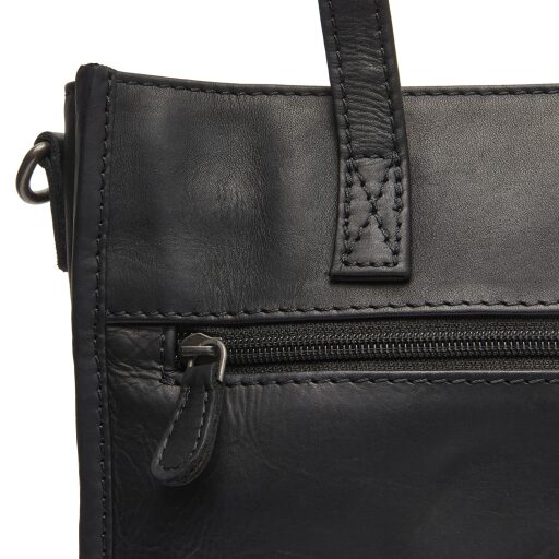 The Chesterfield Brand Kožená shopper kabelka Estella C38.021800 černá detail