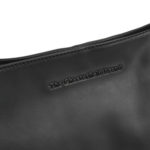 The Chesterfield Brand Kožená shopper kabelka Lioren C48.145000 černá logo