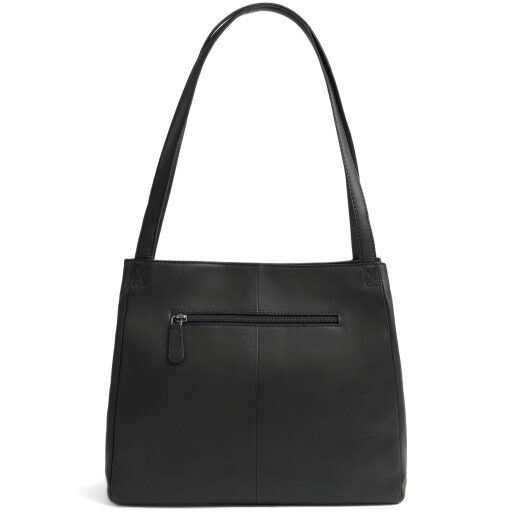 The Chesterfield Brand Kožená shopper kabelka Lioren C48.145000 černá zadní strana