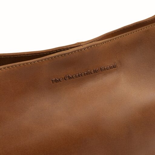 The Chesterfield Brand Kožená shopper kabelka Lioren C48.145031 koňaková logo