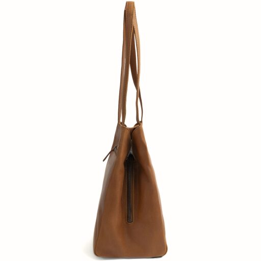 The Chesterfield Brand Kožená shopper kabelka Lioren C48.145031 koňaková boční náhled