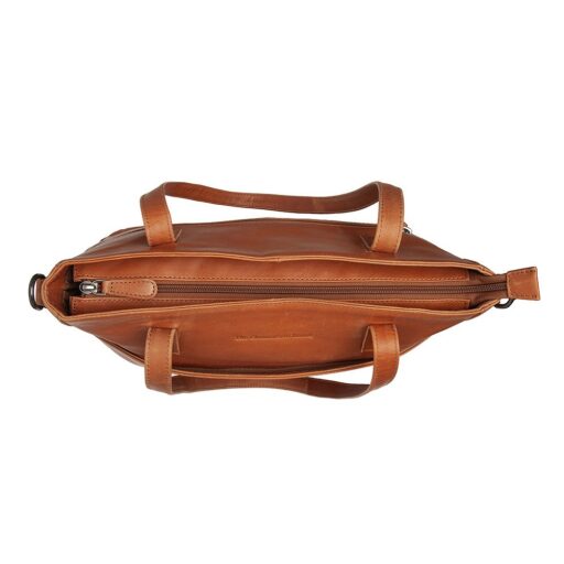 The Chesterfield Brand Kožená shopper kabelka na notebook Mosel C38.022531 koňaková náhled shora
