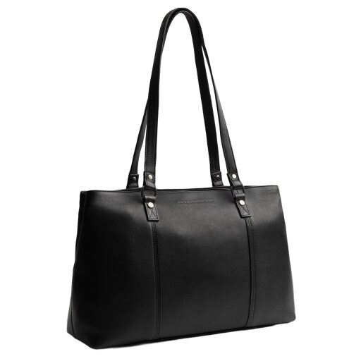 The Chesterfield Brand Kožená shopper kabelka na notebook 14" Alverino C38.022900 černá přední strana