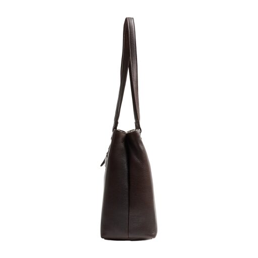 The Chesterfield Brand Kožená shopper kabelka na notebook 14" Alverino C38.022901 hnědá boční náhled