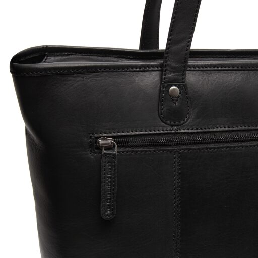 The Chesterfield Brand Kožená kabelka na notebook 13" Astano C38.021500 černá detail