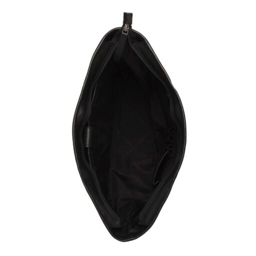 The Chesterfield Brand Kožená kabelka na notebook 13" Astano C38.021500 černá otevřená