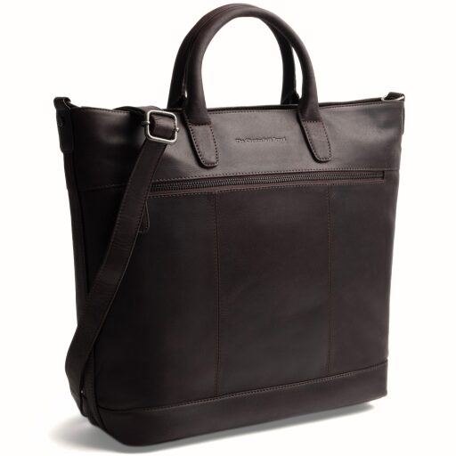 The Chesterfield Brand kožená shopper kabelka na notebook Westbrook C38.022701 hnědá přední strana