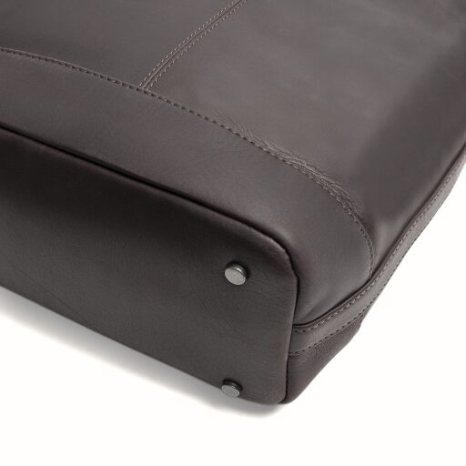 The Chesterfield Brand kožená shopper kabelka na notebook Westbrook C38.022701 hnědá detail