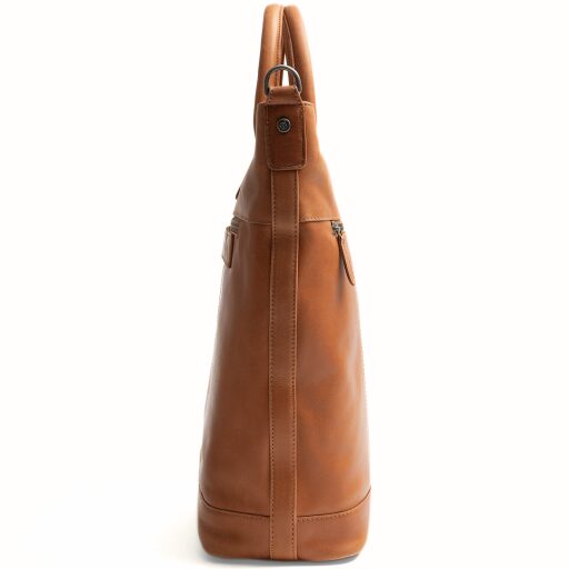 The Chesterfield Brand kožená shopper kabelka na notebook Westbrook C38.022731 koňaková boční náhled