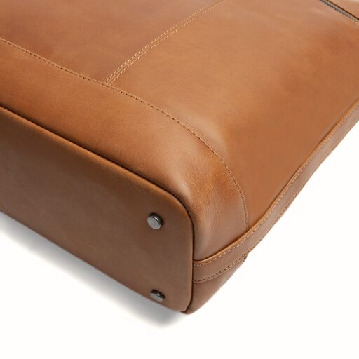 The Chesterfield Brand kožená shopper kabelka na notebook Westbrook C38.022731 koňaková detail