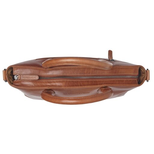 The Chesterfield Brand Kožená shopper kabelka Pergamino C38.022031 koňaková náhled shora