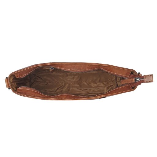 The Chesterfield Brand Kožená shopper kabelka Pergamino C38.022031 koňaková otevřená