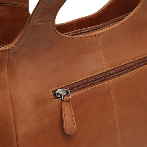The Chesterfield Brand Kožená shopper kabelka Tofino C48.143431 koňaková otevřít zadní přihrádka