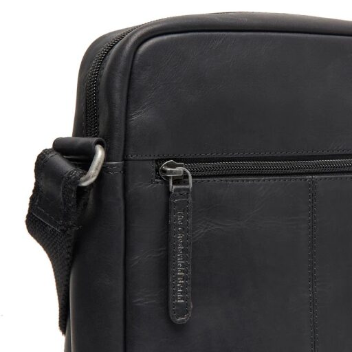 Kožená taška přes rameno The Chesterfield Brand Anzora C48.139900 černá zadní kapsa