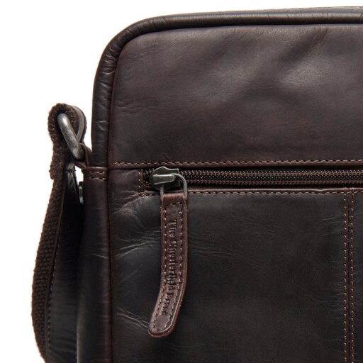Kožená taška přes rameno The Chesterfield Brand Anzora C48.139901 hnědá zadní kapsa