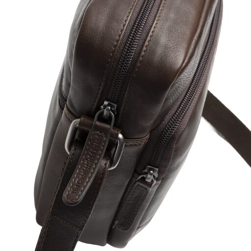 The Chesterfield Brand kožená taška na doklady Valtorio C48.144501 hnědá zip