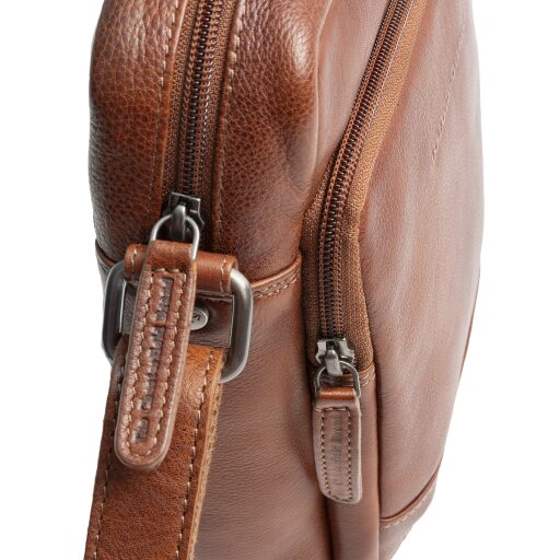 The Chesterfield Brand kožená taška na doklady Valtorio C48.144531 koňaková zip