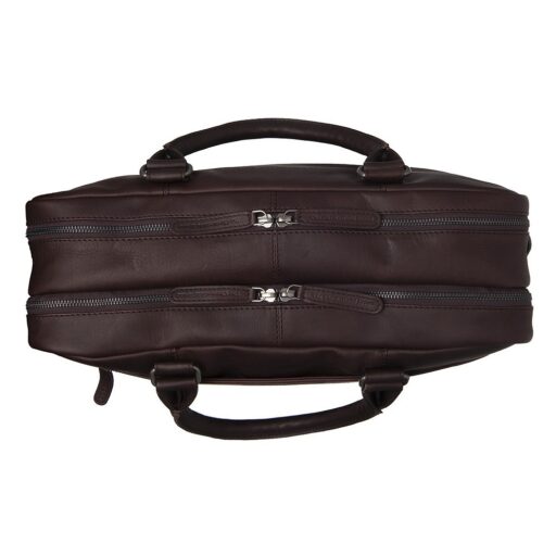 The Chesterfield Brand Kožená brašna na ntb 15,6" Boston C40.108601 hnědá náhled shora