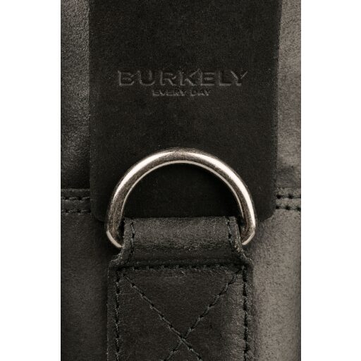 BURKELY Kožená taška na notebook 17,3" Max Worker 9007339.22.10 černá detail