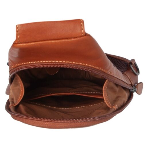 The Chesterfield Brand kožená taška přes rameno Bowey C58.070331 koňaková vnitřní kapsy