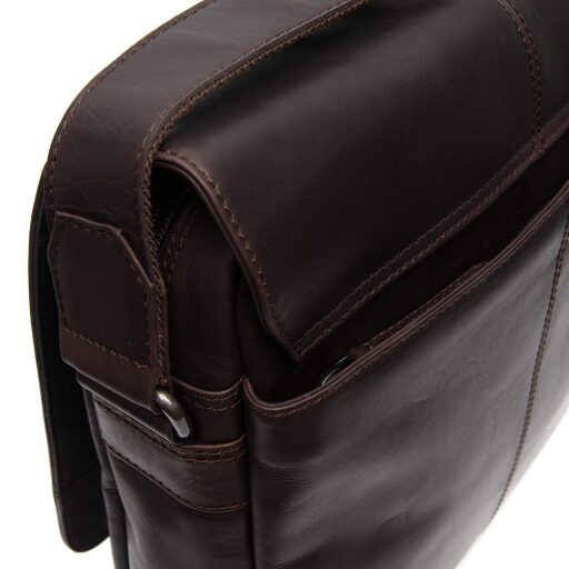 The Chesterfield Brand Klopová kožená taška přes rameno Raphael C48.055101 hnědá