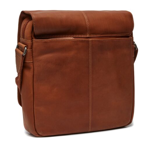Klopová kožená taška přes rameno The Chesterfield Brand Raphael C48.055131 koňak zadní strana