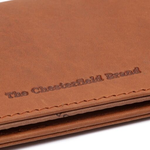 The Chesterfield Brand kožené pouzdro na brýle Maplewood C08.300131 koňakové logo