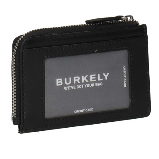 BURKELY kožené pouzdro na karty Ledger 1002408.75.10 černé zadní strana