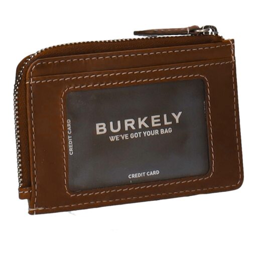 BURKELY kožené pouzdro na karty Ledger 1002408.75.24 koňakové zadní strana