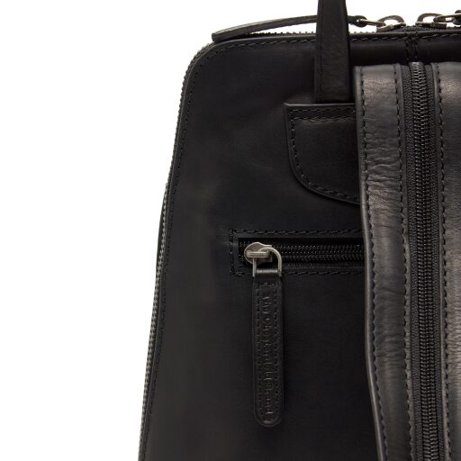Dámský kožený batoh do města The Chesterfield Brand Claire C58.023500 černý