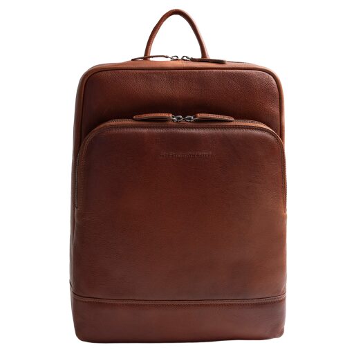 The Chesterfield Brand Kožený batoh na notebook Marvello C58.035031 koňakový