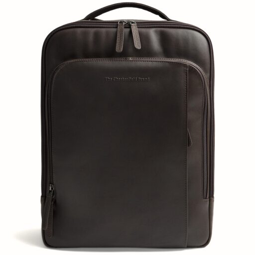 The Chesterfield Brand Kožený batoh na notebook Quincy C58.035201 hnědý