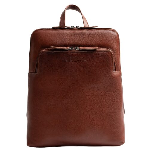 The Chesterfield Brand Kožený batoh na notebook Rosverra C58.034931 koňakový