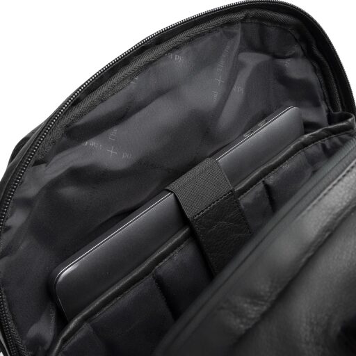 The Chesterfield Brand Kožený batoh na notebook Serenzo C58.035100 černý přihrádka na notebook