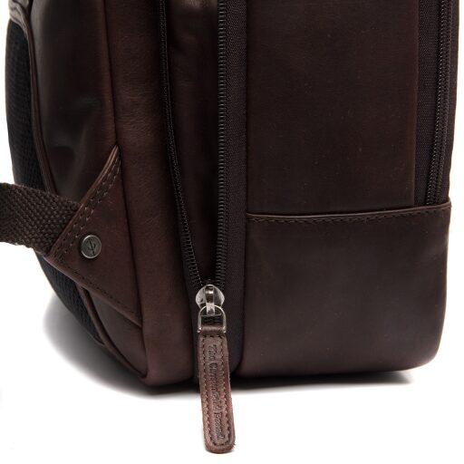 Pánský kožený business batoh s přihrádkou na notebook Chesterfield Brand Jamaica C58.032601 hnědý - expandér