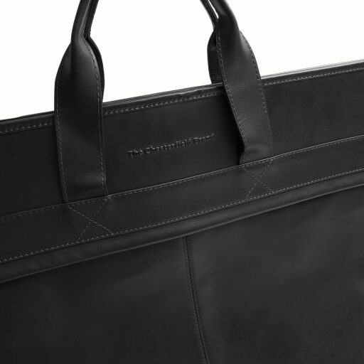 The Chesterfield Brand kožený obal na oblečení Carson C20.006600 černý logo