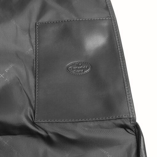 The Chesterfield Brand kožený obal na oblečení Carson C20.006600 černý detail