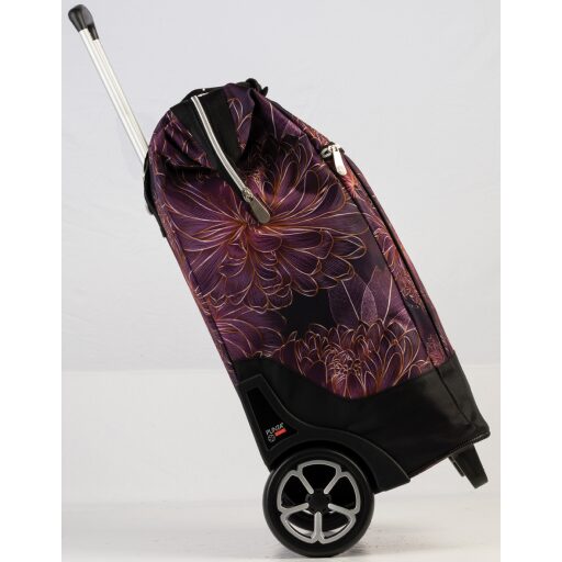 PUNTA wheel Velká nákupní taška na kolečkách 10303-3031 fialová boční strana
