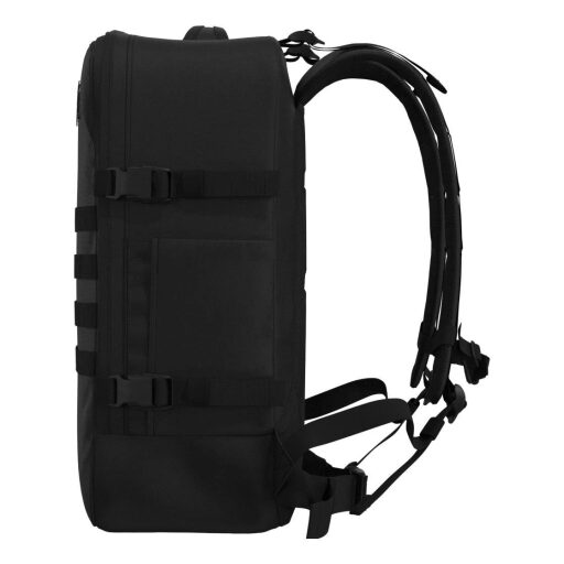 CabinZero Palubní batoh 44L Military CZ091401 černý pravá strana