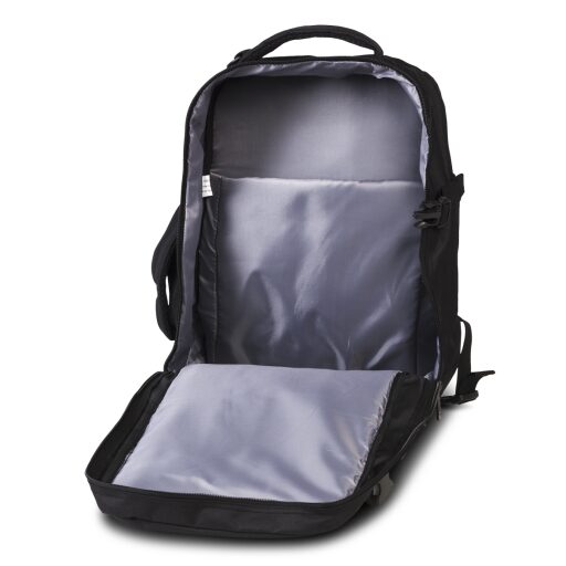 BestWay Cestovní batoh 40x20x25 cm Cabin Pro Small 40328-0100 černý - přihrádka na notebook
