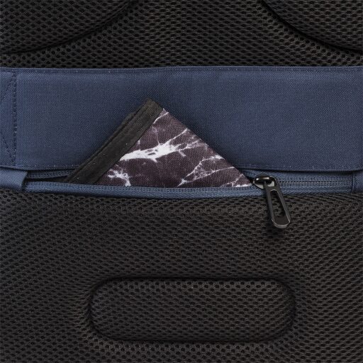 Palubní batoh BestWay Cabin Pro Small 40328-0600 modrý - skrytá zipová přihrádka na zadní straně batohu