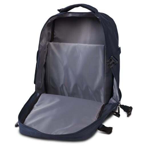 BestWay Cestovní batoh 40x20x25 cm Cabin Pro Small 40328-0600 modrý - přihrádka na notebook