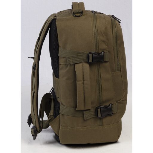 BestWay Sportovní batoh 40x20x25 cm Cabin Pro Small 40328-2600 zelený - boční strana batohu