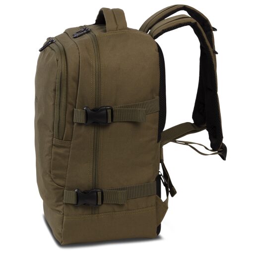 Cestovní batoh 40x20x25 cm BestWay Cabin Pro Small 40328-2600 zelený - boční strana