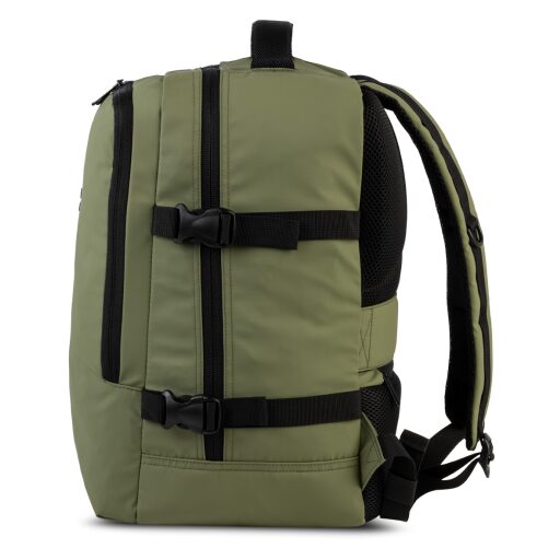 BestWay Palubní batoh do letadla 40x20x25 cm Cabin Pro Storm 40350-1300 khaki boční náhled