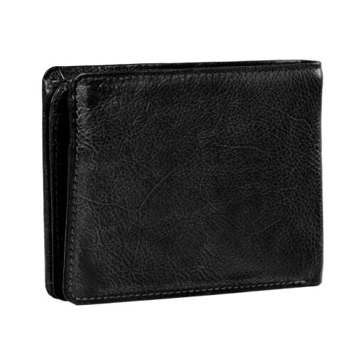 Pánská kožená peněženka RFID DANIEL RAY Reno DRL11.1344.00 černá zadní strana