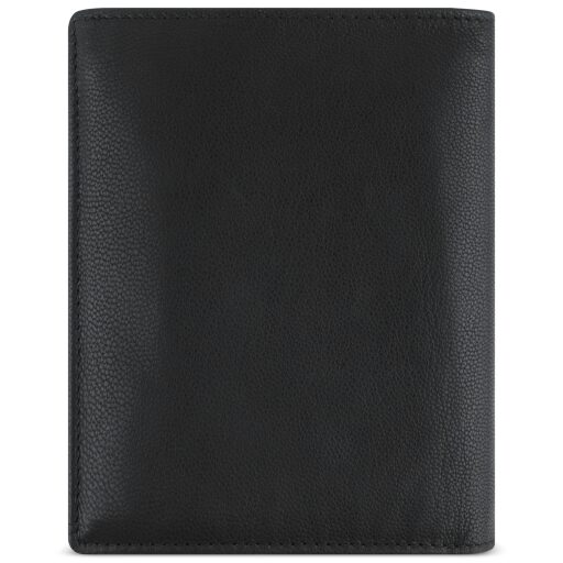 Bugatti pánská kožená peněženka RFID Black Magic 49123601 černá zadní strana