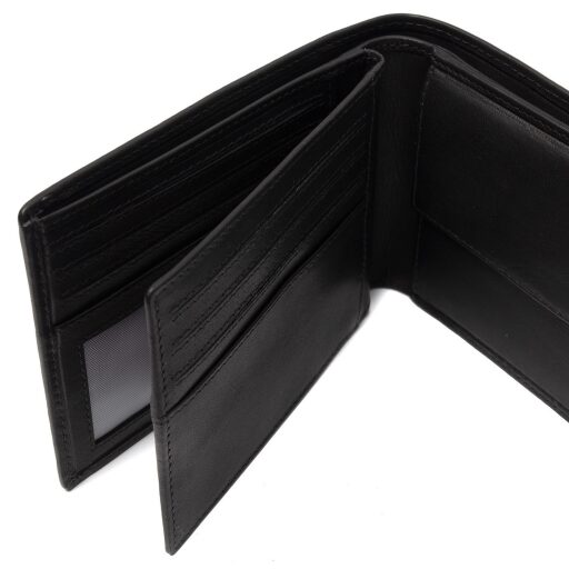 Pánská kožená peněženka RFID Curtis C08.051200 černá vnitřní náhled